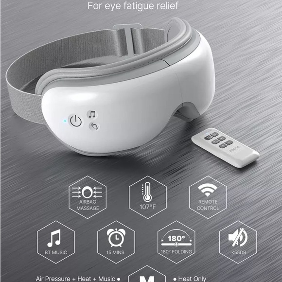 RENPHO RF-EM001 Electric Eye Massager - White. NWT! - Picture 3 of 4